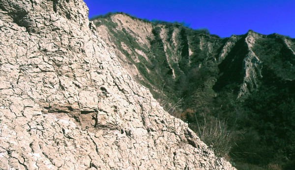 Calanchi su Argille azzurre dell'imolese