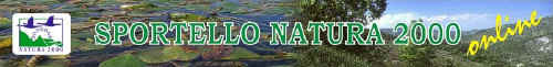Vai al sito SPORTELLO NATURA 2000